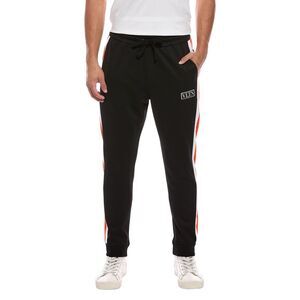 Valentino Mens  Stripe Pant, Black